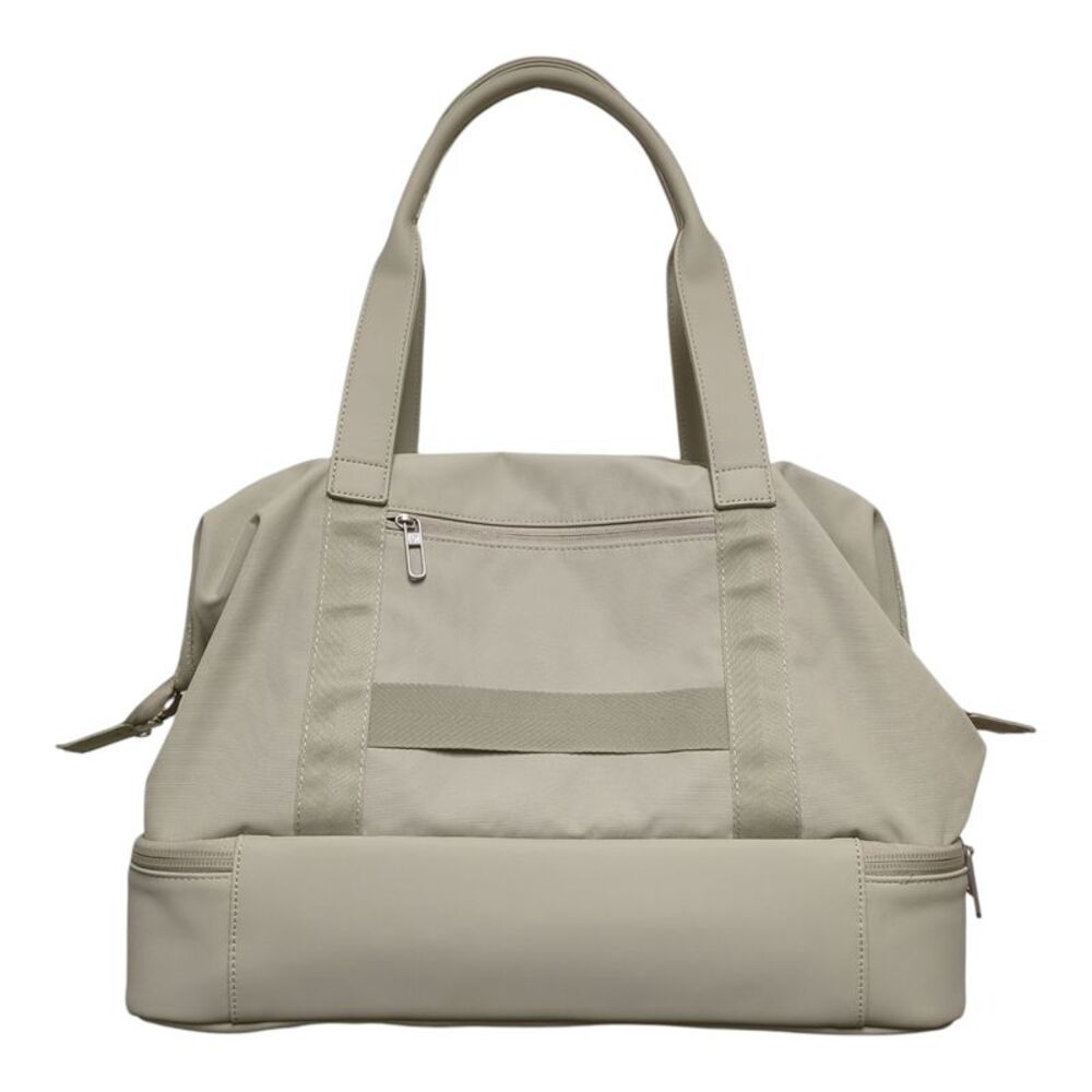 Limestone Grey - Samsonite Drop-Bottom Weekender Duffel, with Detachable Padded